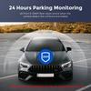 4K Dashcam, Front- und Rückkamera mit Doppelobjektiv, GPS/WIFI/Nachtsicht/24-Stunden-Parküberwachung
