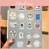Jane Austen Novel Graffiti Stickers For Guitar Notebook Luggage Diy Decoration Cute Style Printing Craft