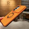 Fashion Hybrid Rugged Shockproof Phone Ring Stand Case Back Cover + Lens Protection For Samsung Galaxy S26 Ultra