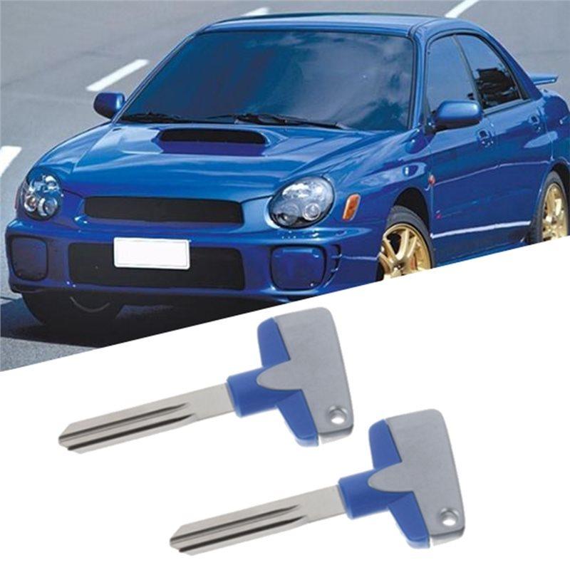 Ac29-Car Key Blank Plate Set(2PCS) 57497FE000 For SUBARU FORESTER IMPREZA OUTBACK WRX LEGACY 1998- 2008 Accessory