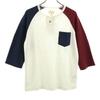 Brand New 7 Minutes Sleeve Slab Ripple Bicolor 1B Henry T-shirt M Men's Used