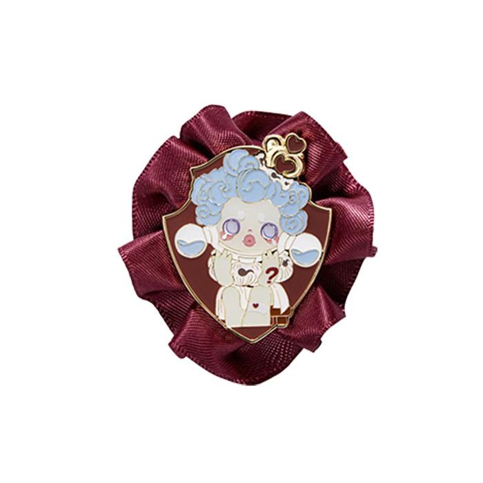 POP MART SKULLPANDA Daily Wonderland Collection Badge Blind Box Products, Single Mystery Box