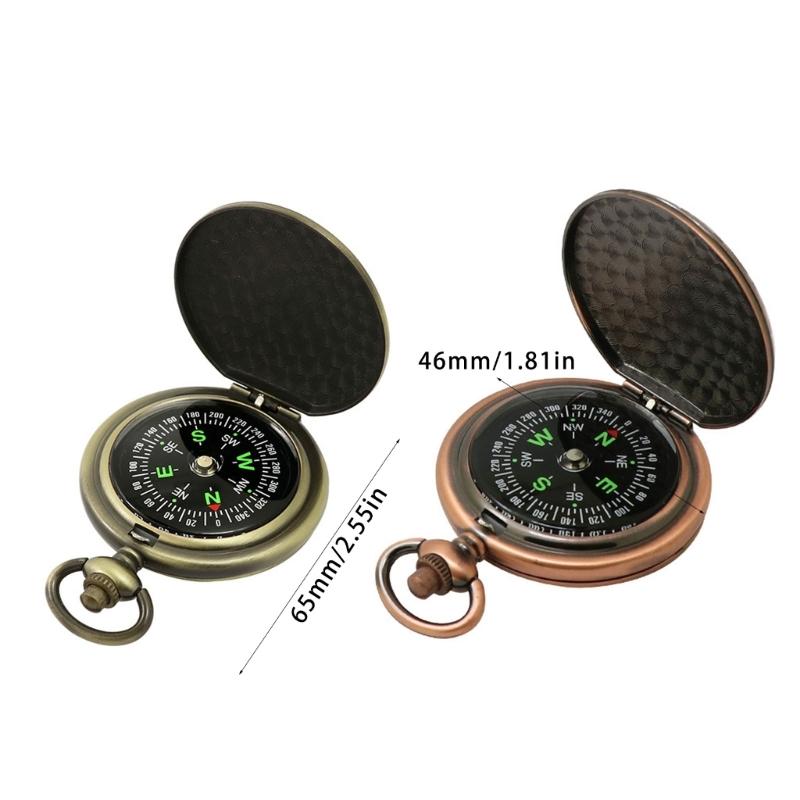 Antique Look Compasses Durability Zincs Alloys Compasses Camping Compasses for Camping Hunting