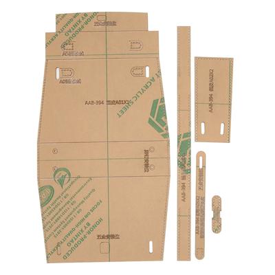 5 st Axelväska Akrylmall Lättviktig Transparent Akrylmall för DIY Hantverk