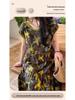 2026 Women's Lyocell Cotton Nightgown - Summer Short Sleeve, Outdoor & Homewear, New Chinese Style, Plus Size