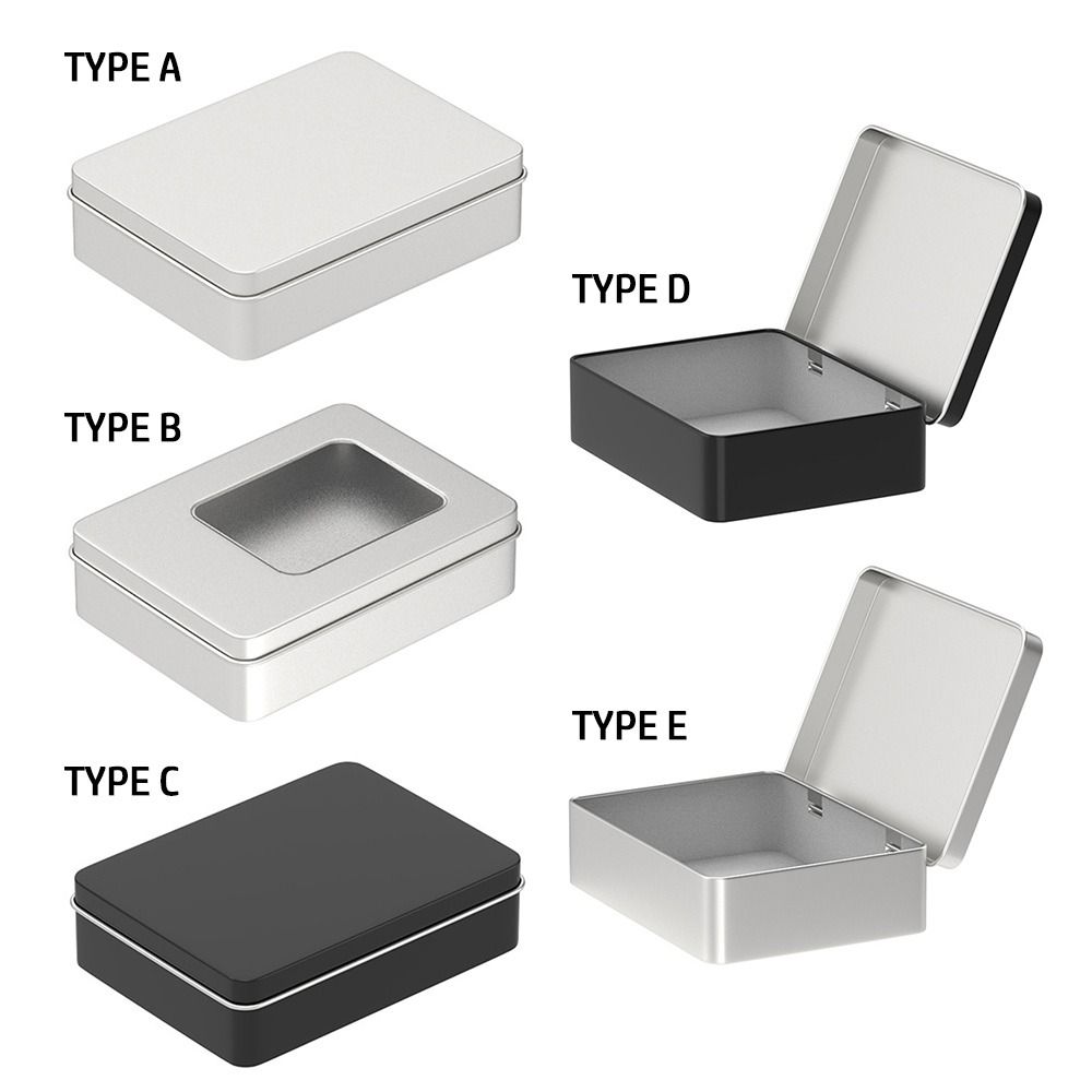 Survival Kit Storage Box Empty Case Organizer Small Trading Card Case  Game Cards