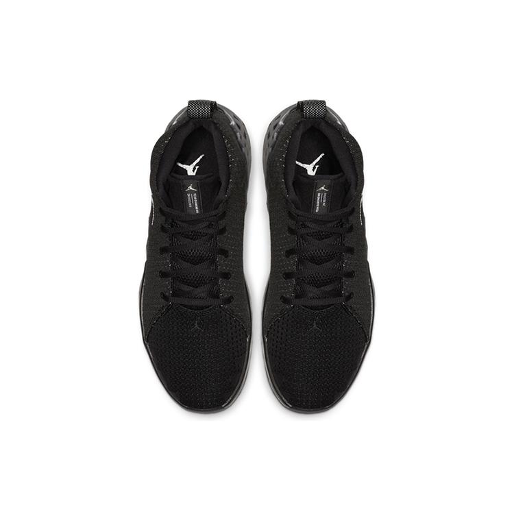Air Jordan Jumpman Diamond Mid PF 'Schwarz Metallic Silber' (Unisex) Schwarze / Metallic-Silberne Basketballschuhe CI1205 002