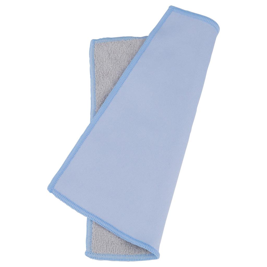 Hakuba HAKUBA Maintenance Supplies Double Wipe Cloth Blue Cleaning Cloth with Two Types of Microfiber on Both Sides KMC-58BL