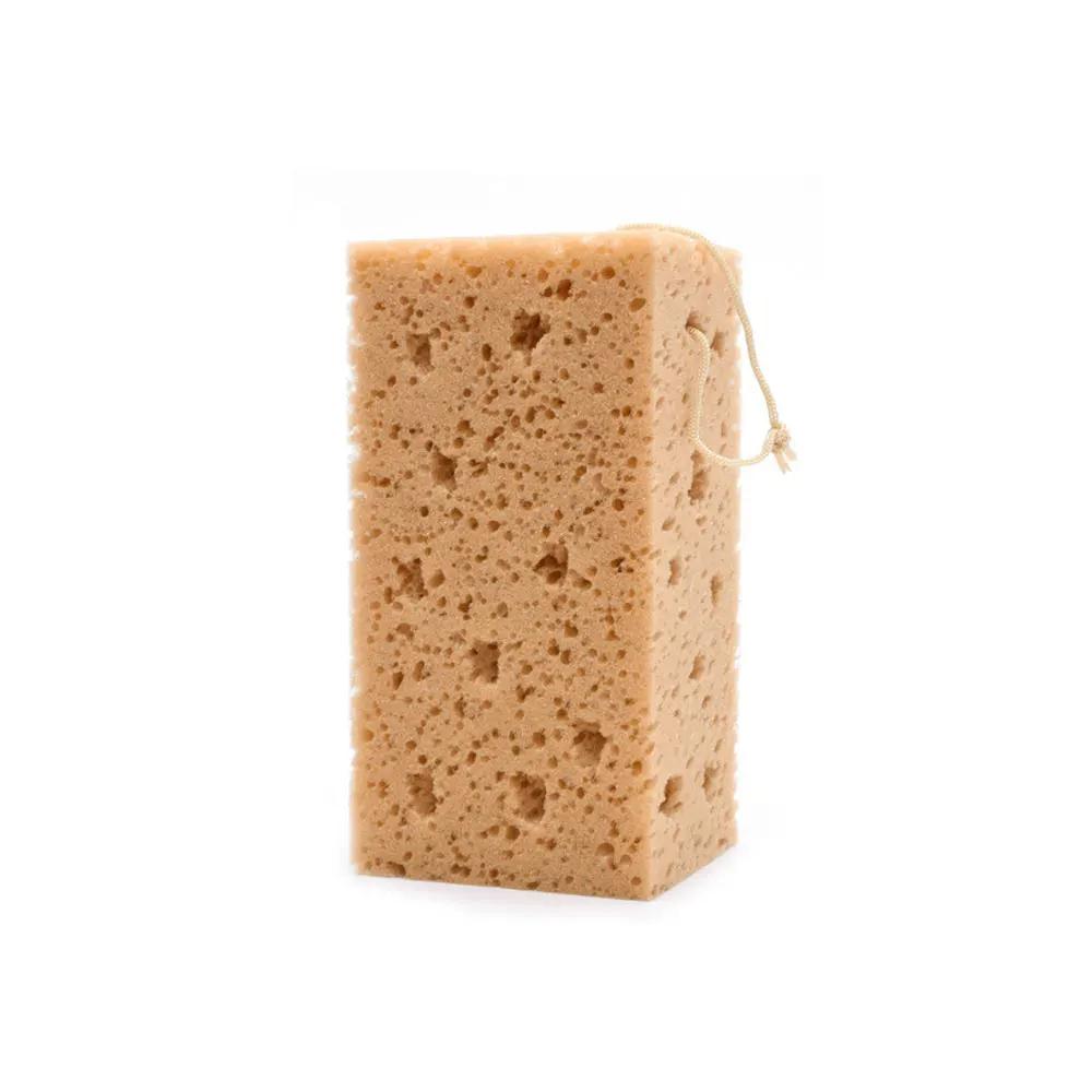 Bloc de burete gros galben pentru mașini, consumabile pentru mașini, unelte de spălare auto, burete absorbant pentru spălătorie auto, foarte mare, pentru curățare fagure coral