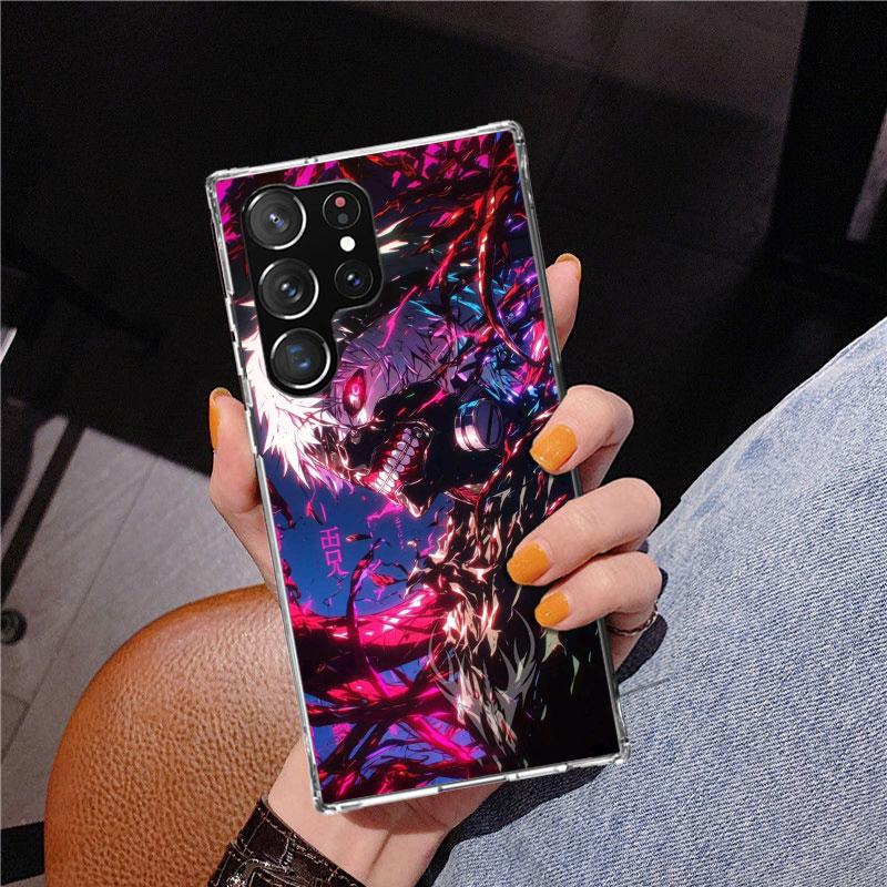 G-Ghoul Tokyo Kaneki Ken Phone Case For Samsung Galaxy S24 S25 Edge S26 Ultra S23 S22 S21 Plus S20 FE + Personalized Print Cover