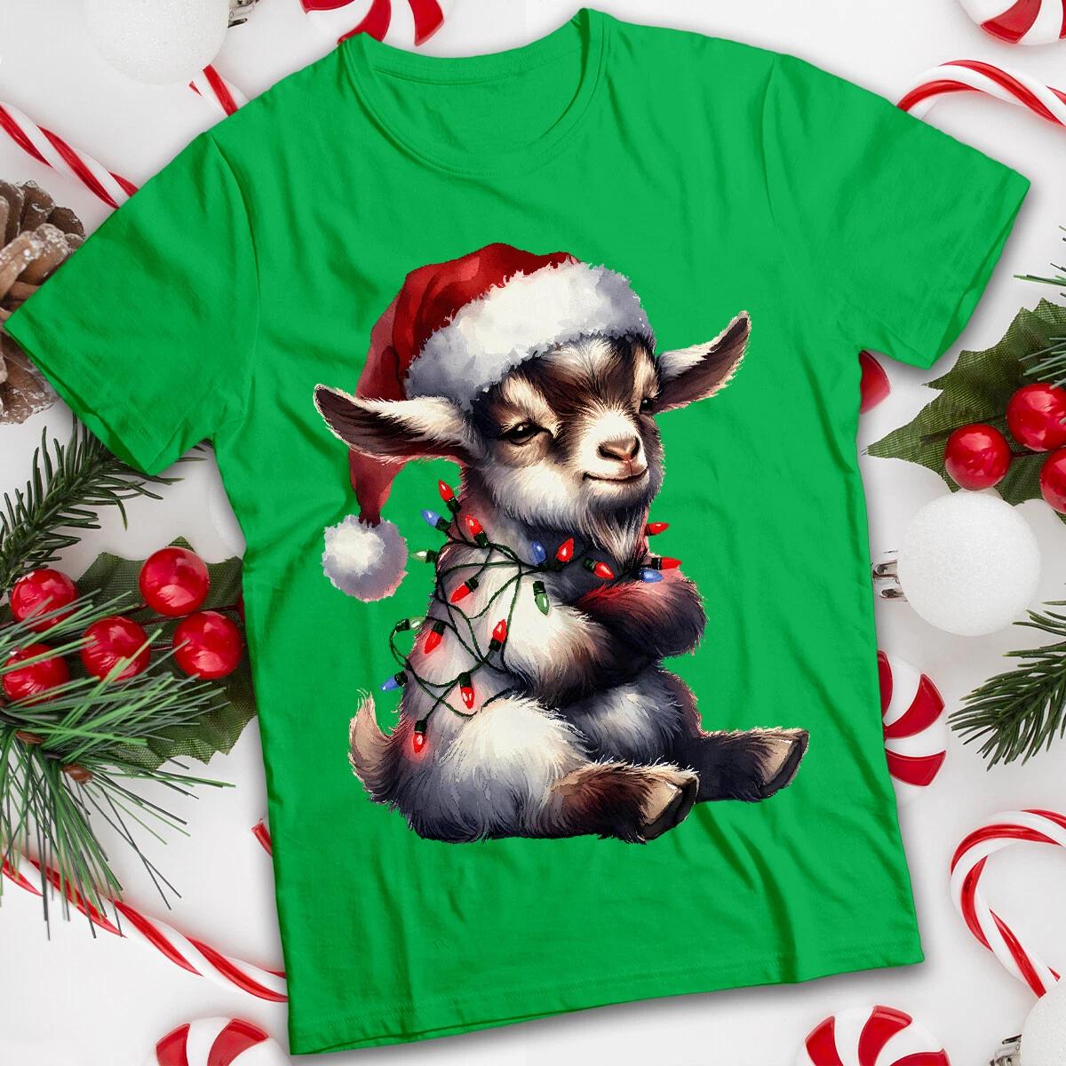 

Funny Ugly and WoGoat Christmas T-Shirt Tee #MC 140