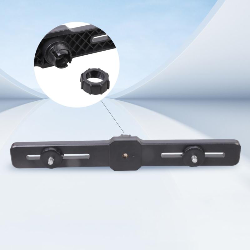 Multiple Angle Adjustment Phone Bracket with 17mm Ball Head Double 1/4 Male Screw Video Recording Stand Tripod Accessories