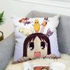 AAzumanga Daioh Pillow Case Sofa Decorative Home Doublesided Print Plush Square Throw Pillow Cushion Cover