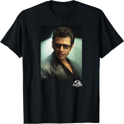 Jurassic Park Ian Malcolm Head Shot Photo T-Shirt
