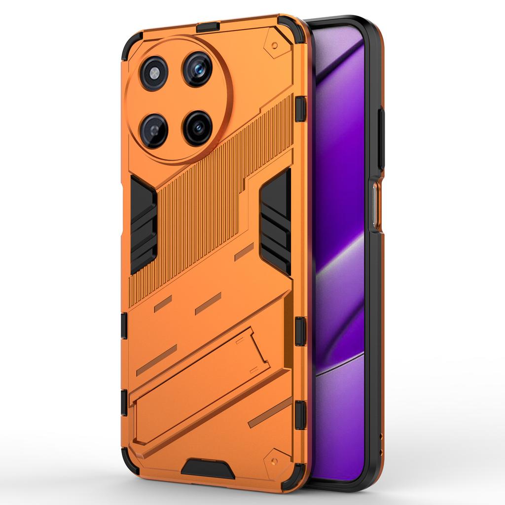 For Realme 11 4G (159.9x73.3x7.95mm) Kickstand Case TPU+PC Phone Cover