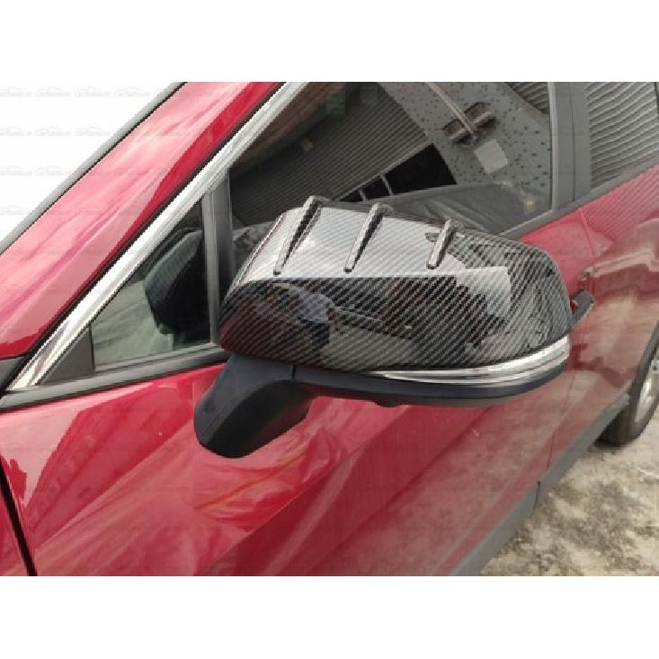 For Toyota Tacoma Accessories Carbon Fiber Side Car Door Mirror Cover Protector