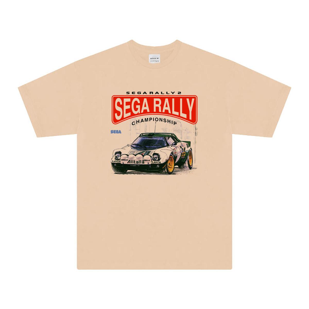 

Sega Rally Championship TShirt 90S Video Game Top Unisexs WOMEN Gift Printed Short Sleeves Clothing Unisex Graphic Loose Shirt 4XL