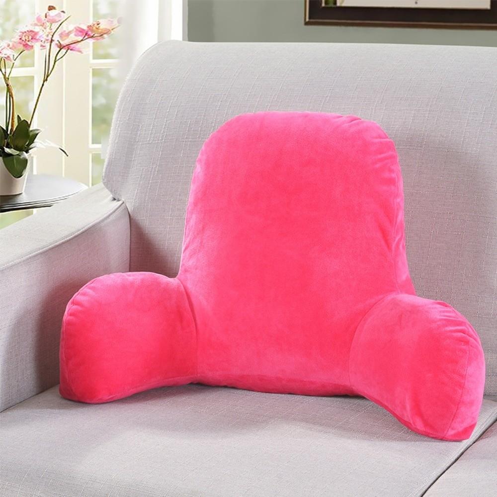 Relaxation with Armrests Back Cushion Solid Color Sofa Lumbar Backrest PP Cotton Waist Support Seat Seating Support