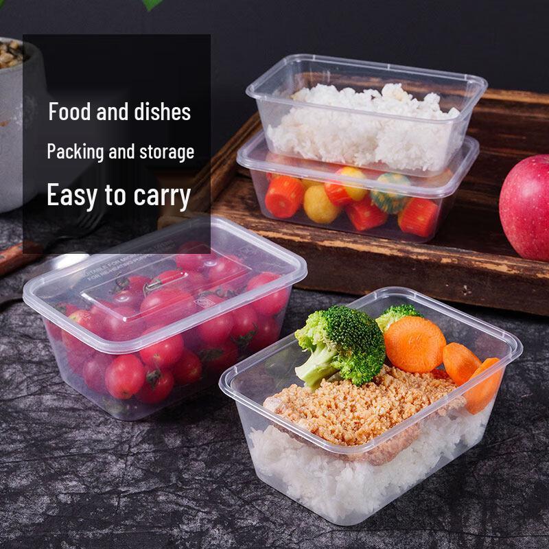 Microwaveable Plastic Food Storage Box