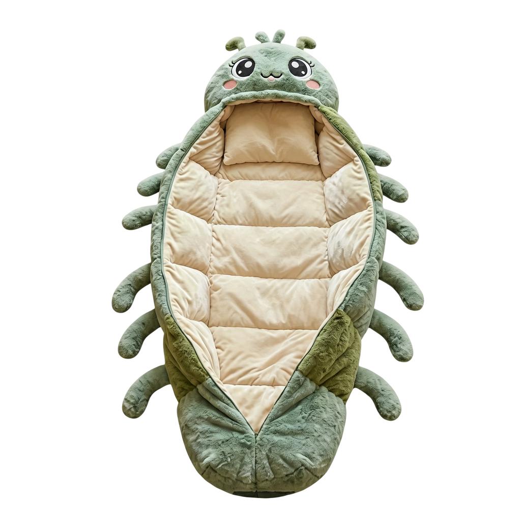 Novel Design Portable Hugging Caterpillar Sleeping Bags