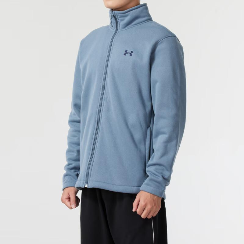 Under Armour Comfortable Hooded Zipper Three-In-One Windbreaker Men Jackets Blue 1300663-411