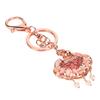Chinese Style Keychain Best  es Zinc Alloy Rhinestone Shinny Fashionable Handbag Key Ring for Car Decor