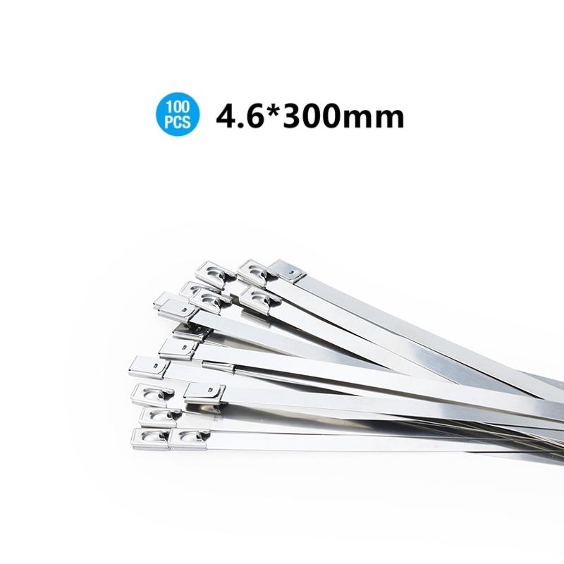 304 Stainless Steel Cable Ties Plier Fastening Strap Cutting Tool Cutter Tension Automatic Zip Gun Locking Tie Hand Wrap Tool