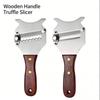 Professional Stainless Steel Truffle Slicer Adjustable Blade Multifunctional Cutter for Home Kitchen Gourmet Cooking