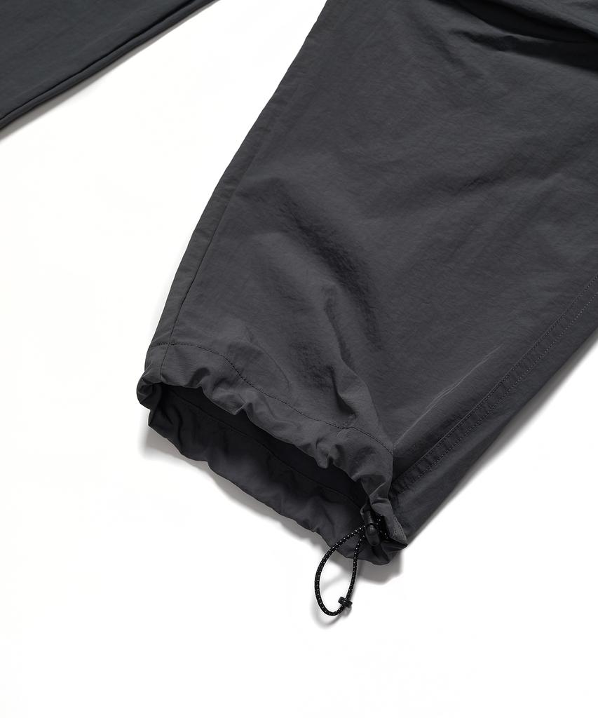 SOUNDSLIFE Hard Shell Parachute Pants Charcoal