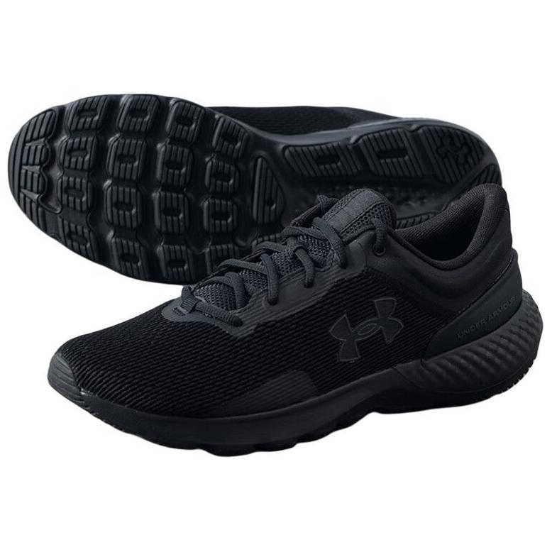 Under Armour Charged Escape 4 Comfortable Versatile Low-Top Running Shoes Men Sneaker Black 3028234-001