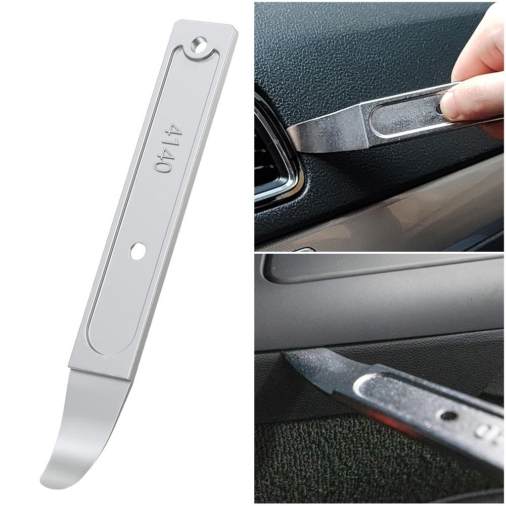 Metal Skin Wedge Pry Bar Tool Door Panel Removal Tool Sheet Metal Pry Bar for Removing Trim Interior Exterior Part for Plane
