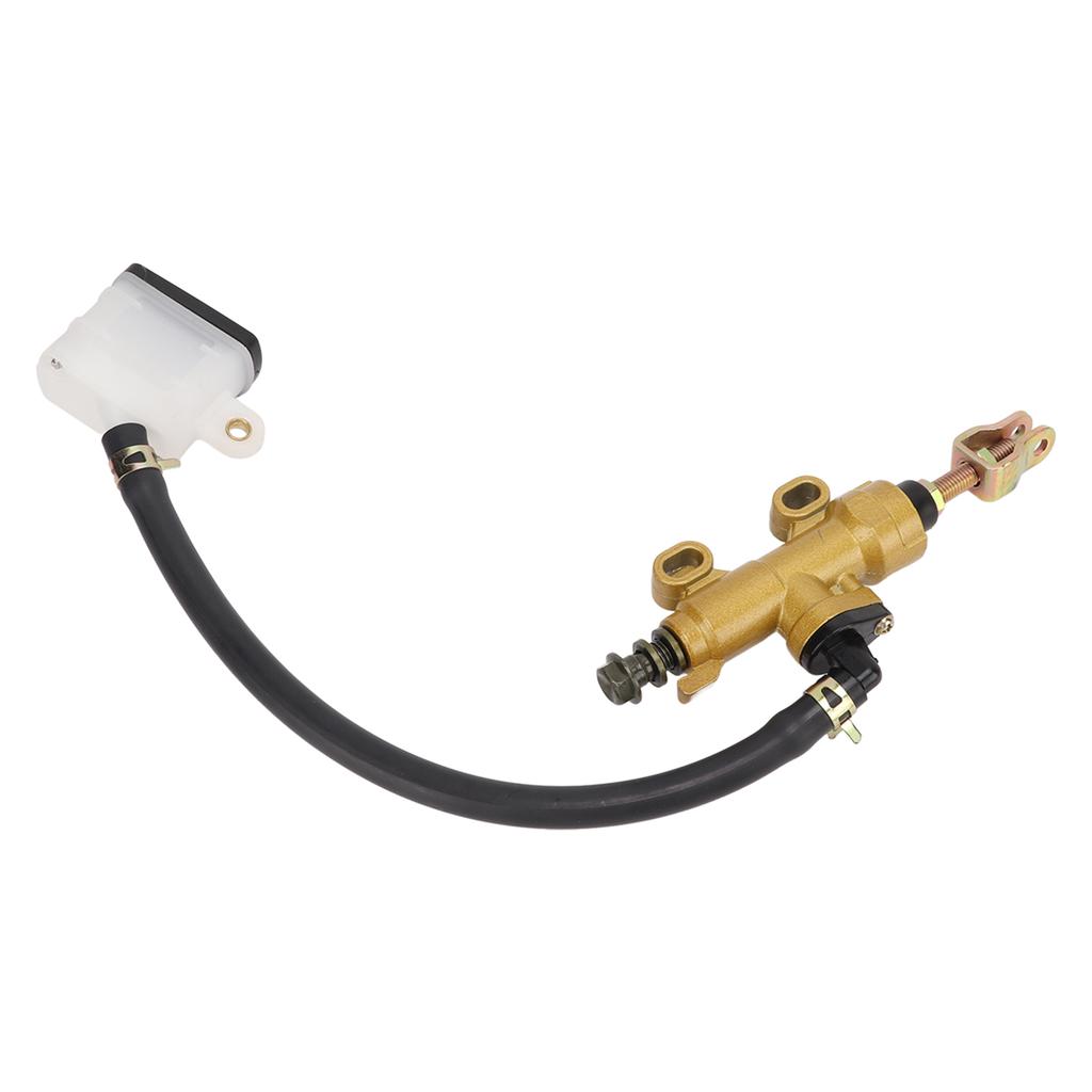 Motocyklový zadní brzdový válec s nádržkou, hydraulický, univerzální pro dirt bike