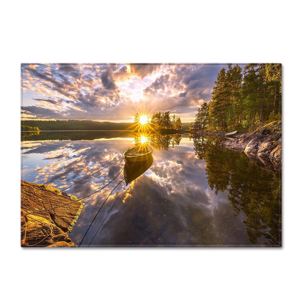 Scenic Carpet Feather Wind Bedroom Floor Mat