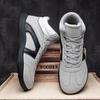High-top Running Sports Shoes Women Elastic Casual Sneakers Fashion Lace-up Jogging Walking Shoes for Men Anti-slip