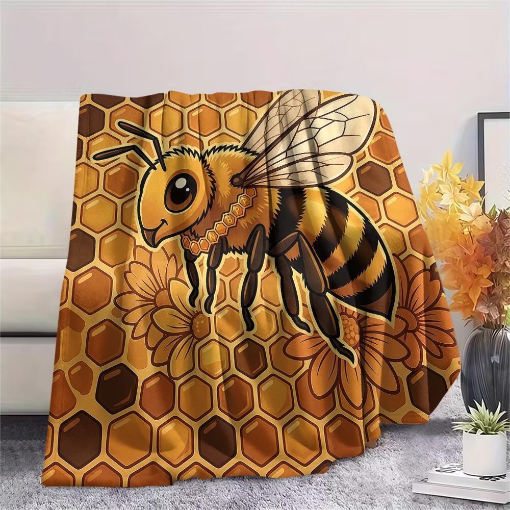animal patterns Print Flannel Blanket High quality Comfortable for All Seasons Home Decor Warmth and Comfort Perfect for Christmas Gifts
