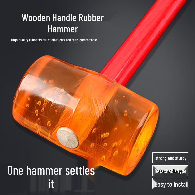 Yellow Rubber Mallet