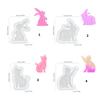 Animal Shaped Candle Gypsum Mold Practical Aromatherapys Silicone Molds Desktops Ornament Mold Home Decoration Molds