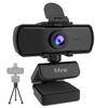 FIFINE 1440p Full HD PC Webcam with Microphone, Tripod, for USB Desktop & Laptop, Live Streaming Webcam for Video Calling - K420