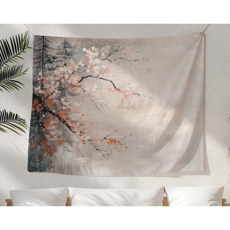 Japanese style tapestry 75x100 чёрный