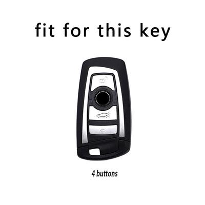 Key Case Cover for BMW 1 3 5 7 Series X1 X3 X4 X5 F10 F15 F16 F20 F30 F18 F25 M3 M4 E34 Car Remote Key Fob Shell Accessories