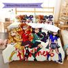 Heathers Pattern Bedding,Quilt Set Quilt Cover Pillowcase Home Birthday Gift (1 * duvet cover + 2 * pillowcase, without core)