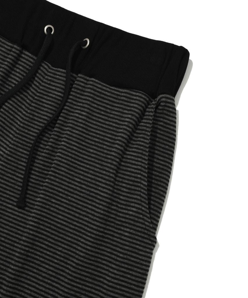 RETRIEVER CLUB Stripe Sweat Pants [Black]