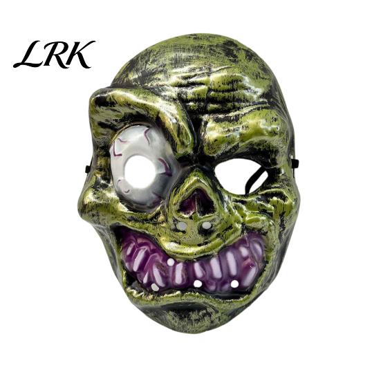 Realistic Scary Face Masque Horror Halloween for Adults, Creepy Cosplay Party Accessory, Ghost Head Full Adult Role Play