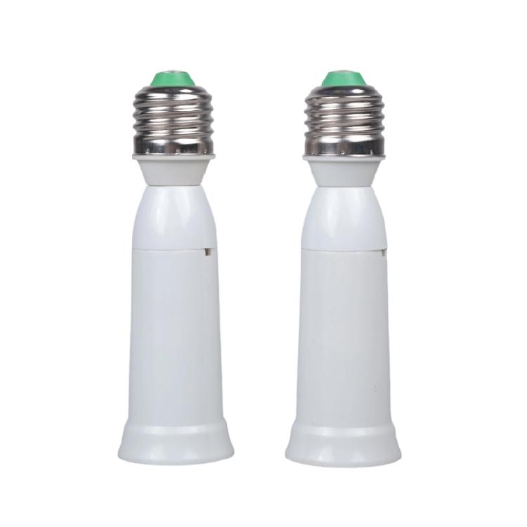 E27 Screw Extension Adapters E27 Light Socket Extender For Positioning Light In Compactly Areas 6.50Cm/12.50Cm Cable