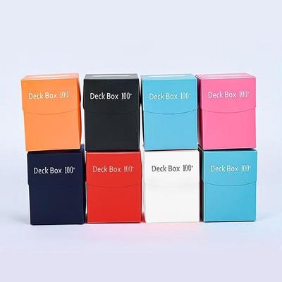 Magic The Gathering 80+100 Deck Box: Half-Cover PP Storage for Board Game Cards