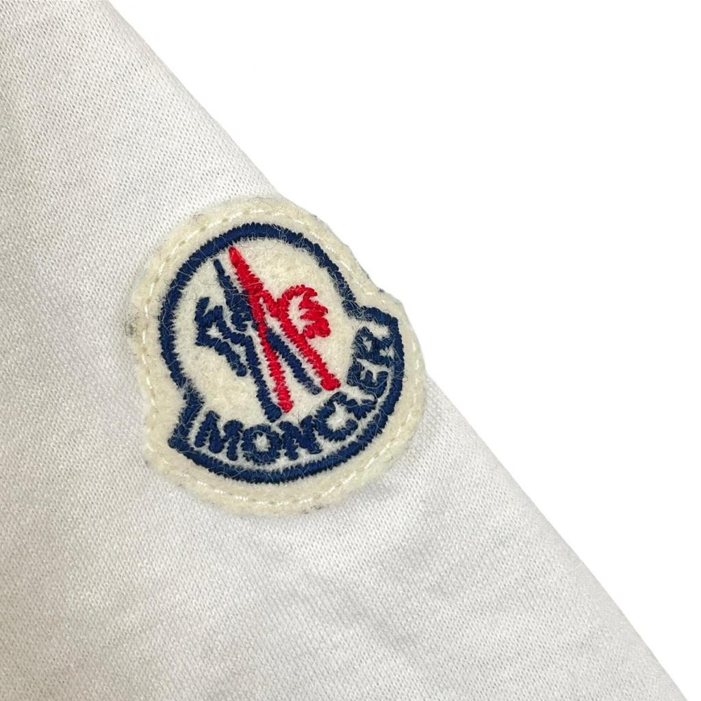 Moncler M WOMEN Short Sleeve T-shirt White Model