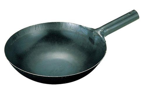 

Yamada Iron Hammered Chinese Saucepan, 42cm (1.6mm Thick)