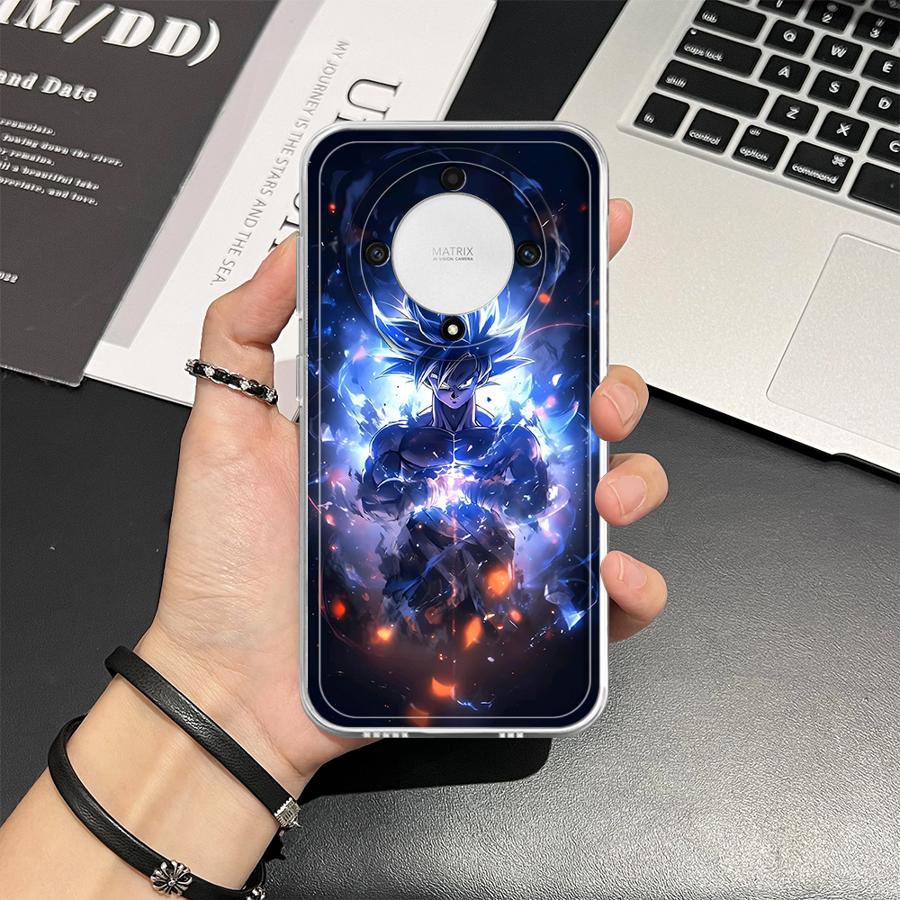 Soft Phone Cover Case for Honor X7b X8b 90 Lite X8a X9b X9a X8 Dragon Ball Cool Super Saiyan