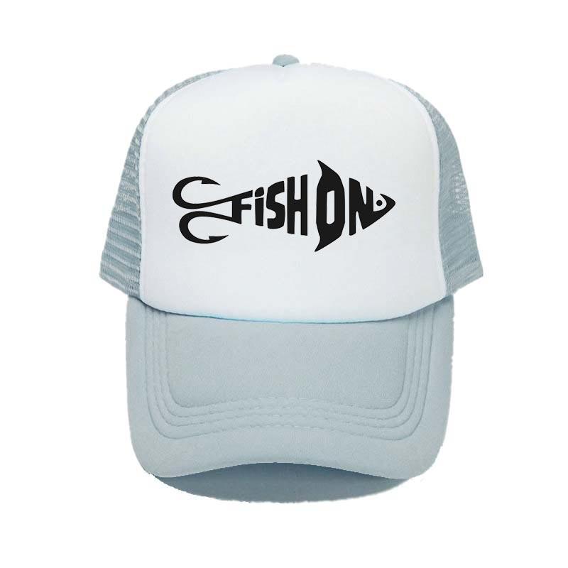 Animal Fish Farm Snapback Trucker Hat Cap Jalan Kuari Fisherman Bone Dad Hats Original Mike Trout Fish Mesh Hunting Hat YY339