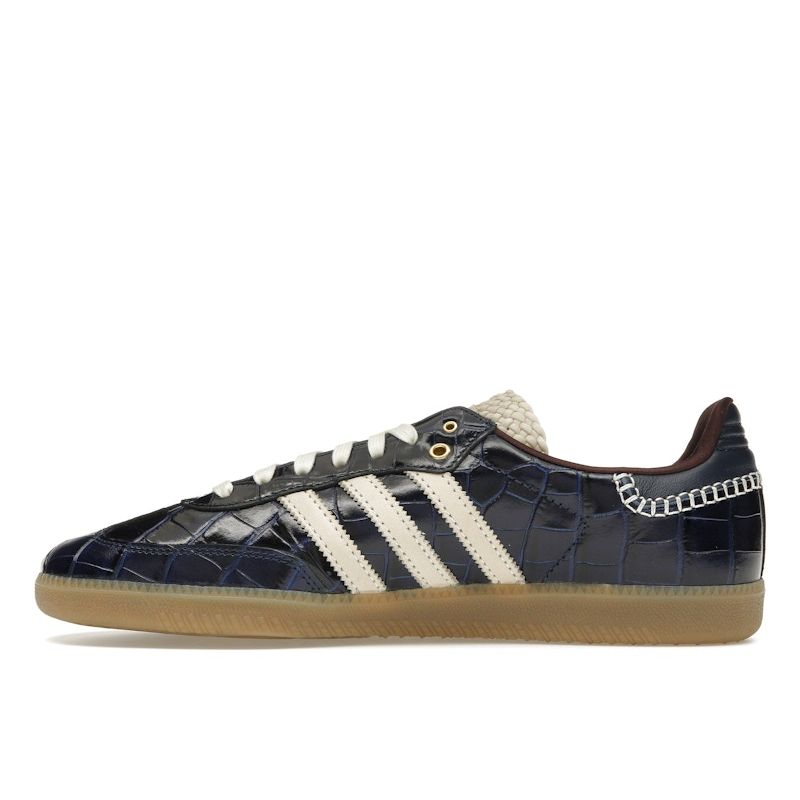 Adidas Wales Bonner X Samba OG Croc - Collegiate Navy Unisex Sneakers Blue Wonder-White Night-Red JH9825